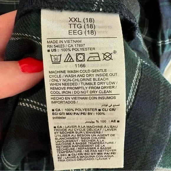 Old Navy Jingle Jammies Set Gender Neutral Children’s XXL 18 Christmas Holiday - Picture 8 of 8